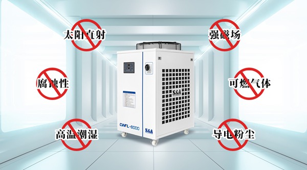 冷水機(jī)放置